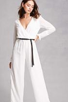 Forever21 Oh My Love Surplice Jumpsuit