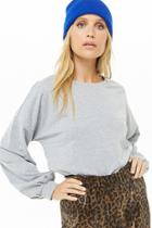 Forever21 Heathered French Terry Sweatshirt