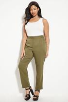 Forever21 Plus Women's  Plus Size Tapered Trousers