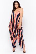 Forever21 Plus Size Striped Cami Jumpsuit