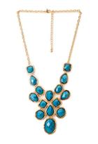Forever21 Opulent Faux Gemstone Necklace