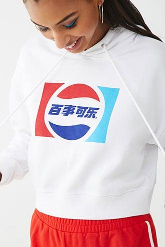 Forever21 Pepsi Logo Hoodie