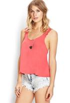 Forever21 Crossback Lace Cami