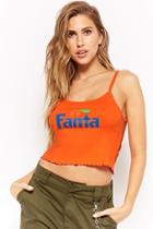 Forever21 Fanta Graphic Cami Top