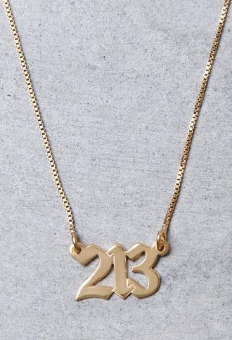 Forever21 Mala By Patty Rodriguez Can I Get Your Number 213 Necklace