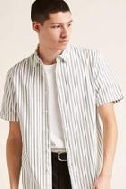 Forever21 Striped Woven Shirt