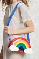 Forever21 Faux Leather Rainbow Crossbody