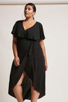 Forever21 Plus Size Crepe Wrap Dress