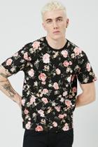Forever21 Floral Cotton Tee
