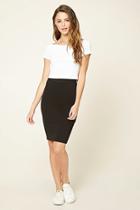 Forever21 Stretch-knit Pencil Skirt