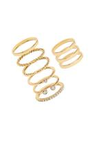 Forever21 Twisted Stackable Ring Set