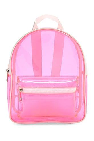 Forever21 Translucent Structured Backpack