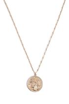 Forever21 Coin Pendant Chain Necklace