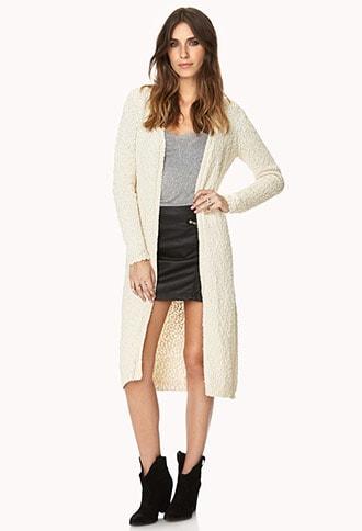 Forever21 Everyday Longline Cardigan