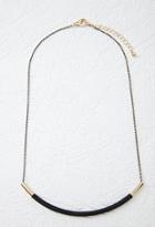 Forever21 Thread-wrapped Pendant Necklace