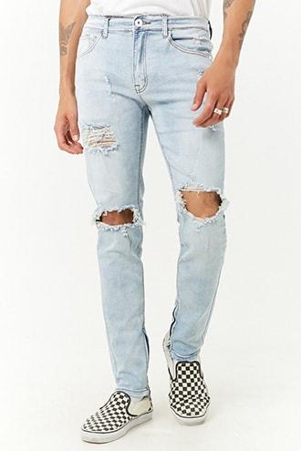 Forever21 Kayden K Distressed Jeans