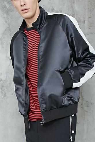 Forever21 Satin Track Jacket