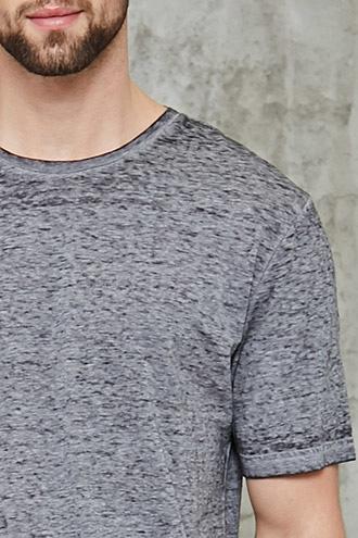 Forever21 Cotton Slub Knit Tee