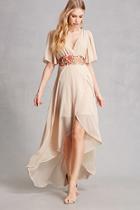 Forever21 Soieblu Floral High-low Dress