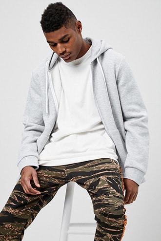 Forever21 Young & Reckless Camo Joggers