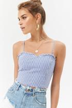 Forever21 Striped Sweetheart Cami