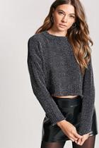 Forever21 Metallic Knit Sweater
