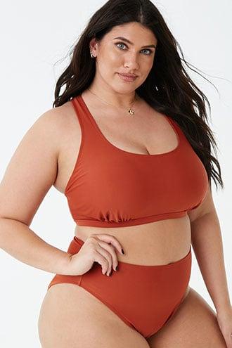 Forever21 Plus Size Stretch Bikini Bottoms