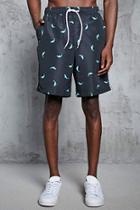 Forever21 Dolphin Print Swim Trunks