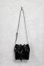 Forever21 Faux Patent Leather Bucket Bag