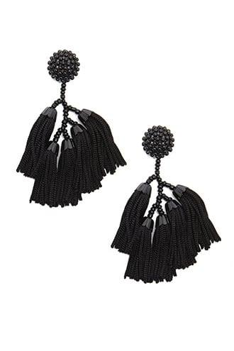 Forever21 Beaded Tassel Earrings