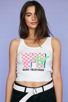 Forever21 Mtv Graphic Tank Top