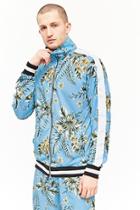 Forever21 American Stitch Tropical Print Track Jacket