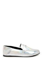 Forever21 Iridescent Penny Loafers
