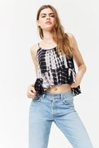 Forever21 Tie-dye Keyhole Cami Top