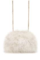 Forever21 Faux Fur Chain-strap Crossbody