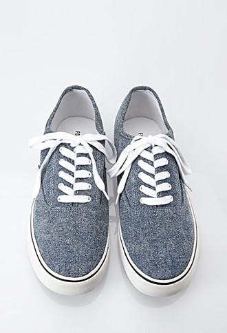 21 Men Classic Denim Sneakers