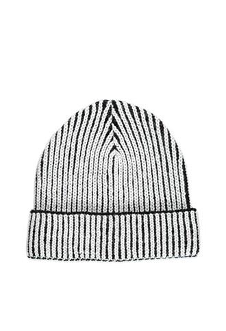 Forever21 Two-tone Ribbed Beanie