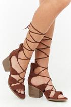 Forever21 Qupid Lace-up Sandals