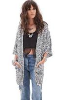 Forever21 Marled Open-front Cardigan