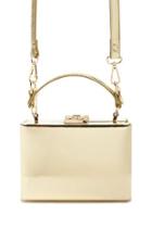 Forever21 Metallic Square Handbag