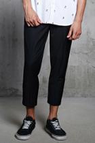 Forever21 Slim-fit Creased Trousers
