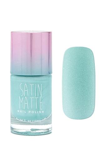 Forever21 Mint Satin Matte Nail Polish