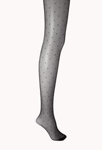 Forever21 Femme Polka Dot Tights