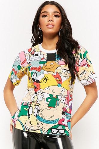 Forever21 Nickelodeon Character Graphic Tee