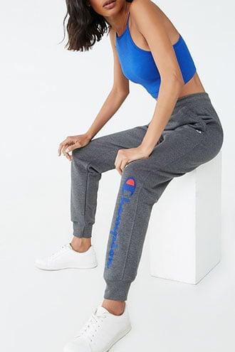 Forever21 Champion Heathered Powerblend Fleece Jogger