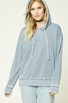 Forever21 Contemporary Distressed Hoodie