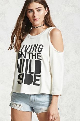 Forever21 The Wild Side Graphic Sweatshirt