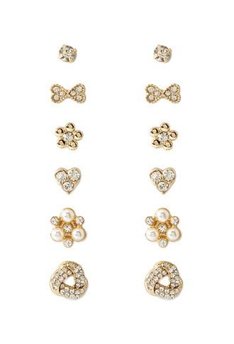 Forever21 Heart Stud Set
