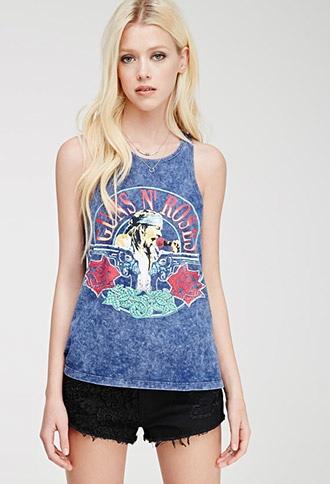 Forever21 Guns N Roses Racerback Tank