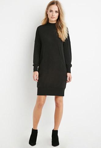 Forever21 Paneled Sweater Dress